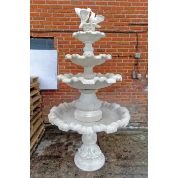 228 cm Fontanna cztery poziomy gołąbki