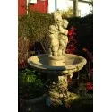 172 cm fountain Cherubs with fish