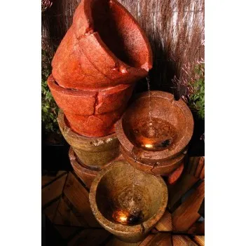 Fontanna donice z podświetleniem  LED   H 82 cm