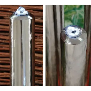 Zaawansowana fontanna  3 rury. LED.H 85 cm