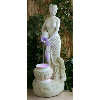 Fontanna kaskada Pani Wolności ze światłami H 125 cm