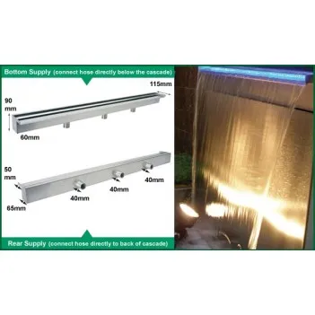 Fontanna wodospad 45 cm do samodzielnego wykonania