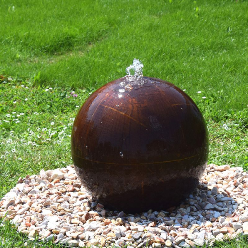Garden fountain sphere...