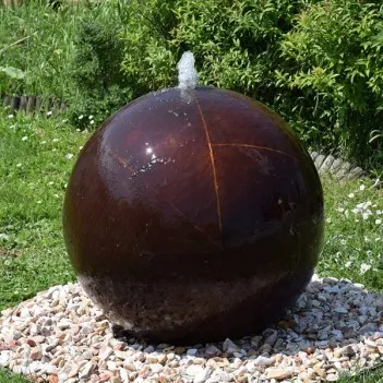 75 cm Corten steel ball...