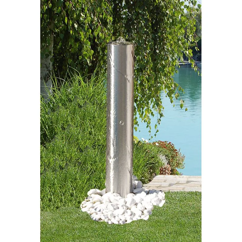 Fontanna ogrodowa ze stali...