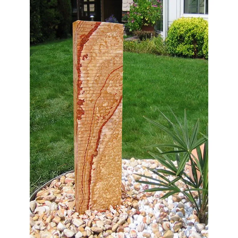 80cm Water wall, sandstone...