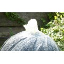 Fontanna Rustykalna kula granit ciemno-szara 35cm