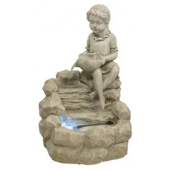 Fontanna,kaskada ,,dziewczynka" H 42cm