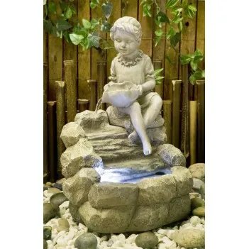 Fontanna,kaskada ,,dziewczynka" H 42cm