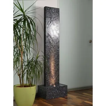 Wasserwand Vienne Blue Pearl 2