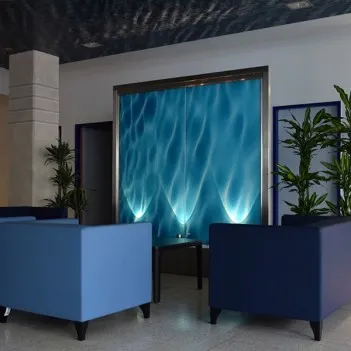 Design Wasserwand Maledia