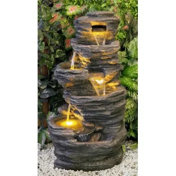 Fontanna"Kamienne rozlewisko"H 100 cm LED