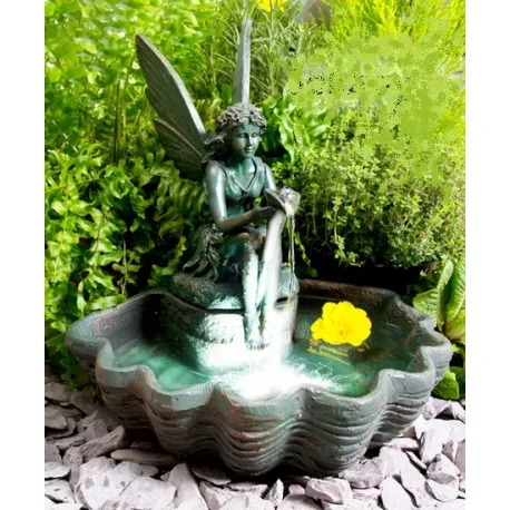 Fontanna solarna"Wróżka"LED,H 30 cm