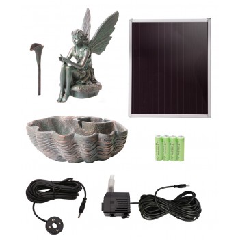 Fontanna solarna"Wróżka"LED,H 30 cm