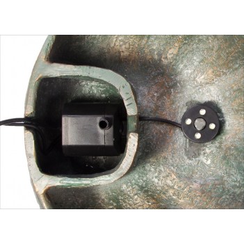 Fontanna solarna"Wróżka"LED,H 30 cm