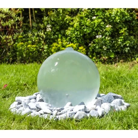 30cm Acrylic Sphere Water Feature with Colour Changing Lights