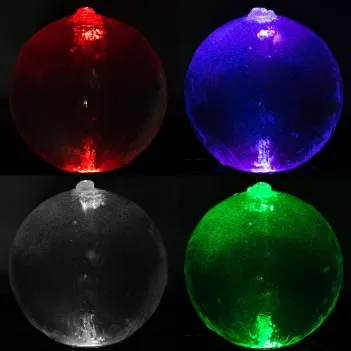 30cm Acrylic Sphere Water Feature with Colour Changing Lights