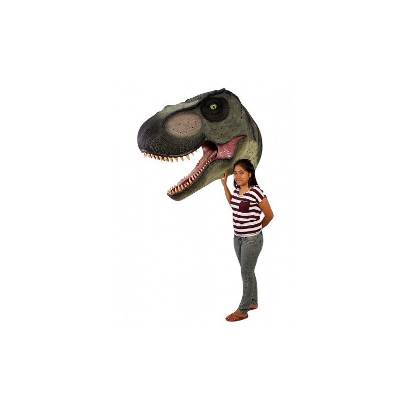 голова огромна T-Rex