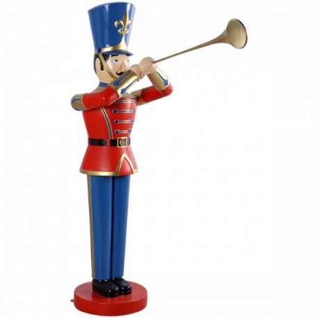 Toy Soldier & Trumpet Red / Blue