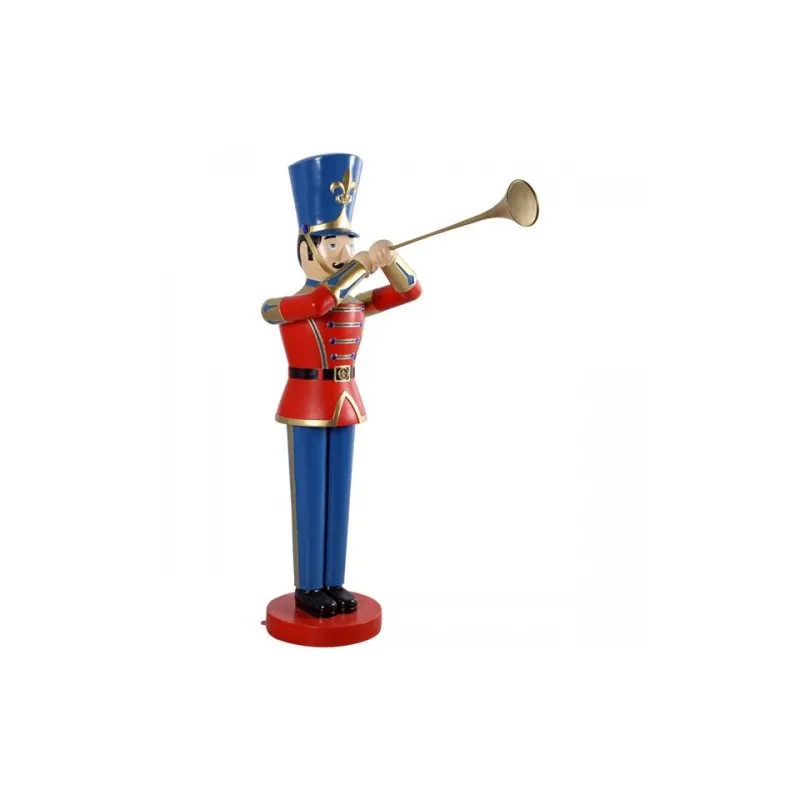 Toy Soldier & Trumpet Red / Blue