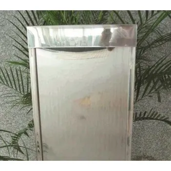 Fontanna grzyb do domu i ogrodu stal nierdzewna,LED H 40 cm 