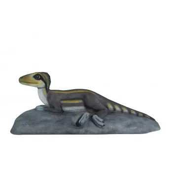 Leżący nieletni teropod