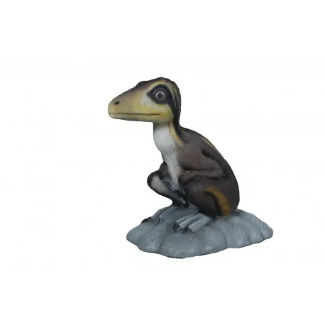 Sitting Juvenile Theropod