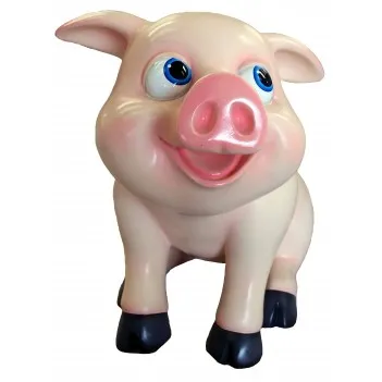 Stojący komiczny prosiaczek