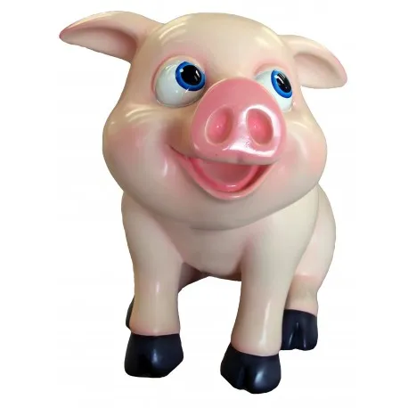 Standing Comic Piglet