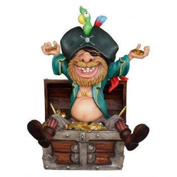 Pirate in Treasure Chest
