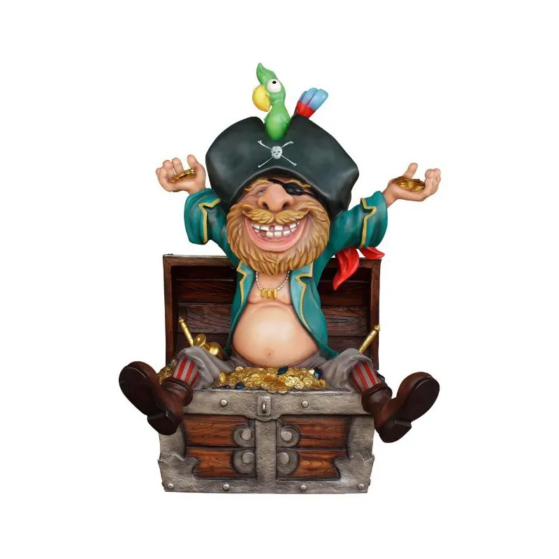Pirate in Treasure Chest