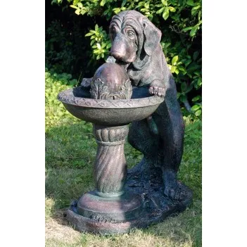 Fontanna,kaskada"Pies i fontanna"H 69 cm 