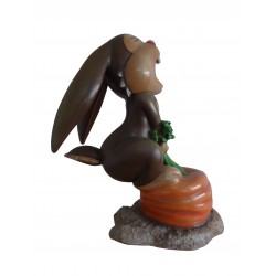 Comic Rabbit with Carrot