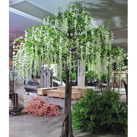 Sztuczne drzewo kwiatowe Wisteria 300 cm