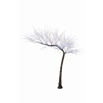 Large Snow Branched Tree