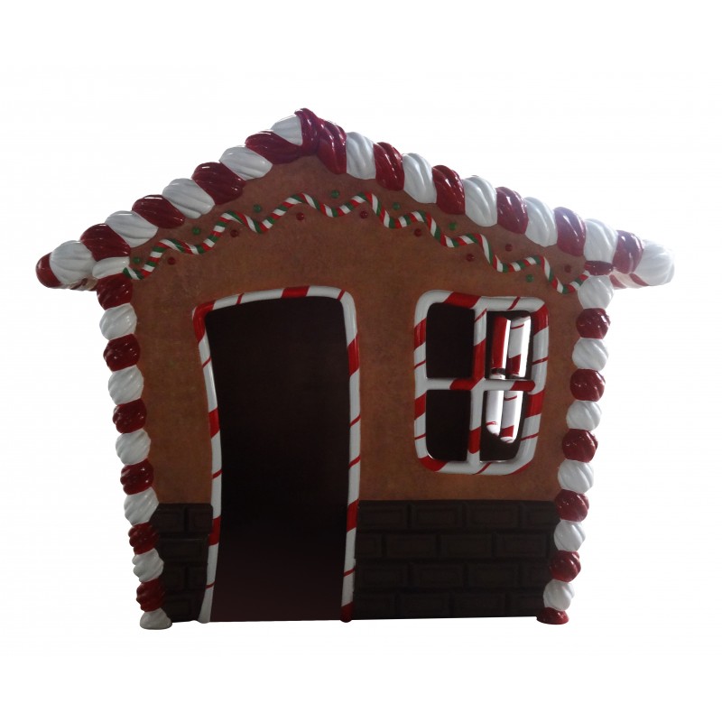 Gingerbread House Front Panel