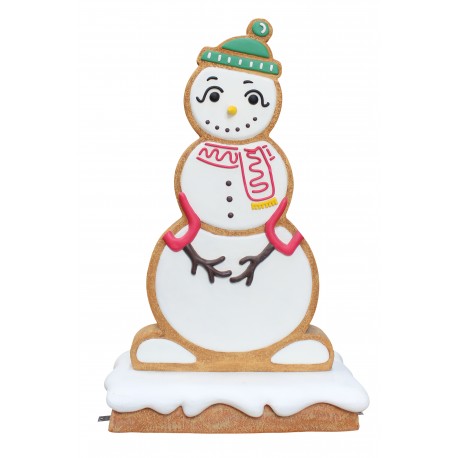 Gingerbread Snow Woman