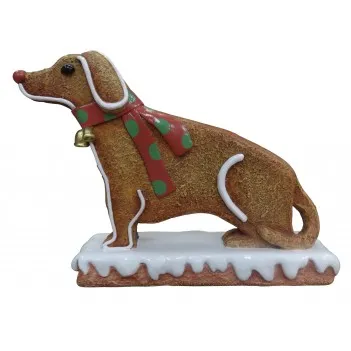 Mini Gingerbread Dog