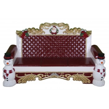 Snowman Bench