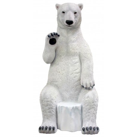 Sitting Polar Bear