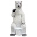 Sitting Polar Bear