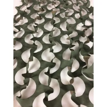 Siatka maskująca kolor - Ciemnozielona, Rolka : 1,5 m x 20 m