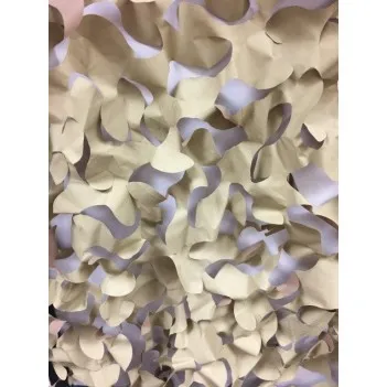 Siatka maskująca kolor - Pustynny, Rolka : 3M X 6M