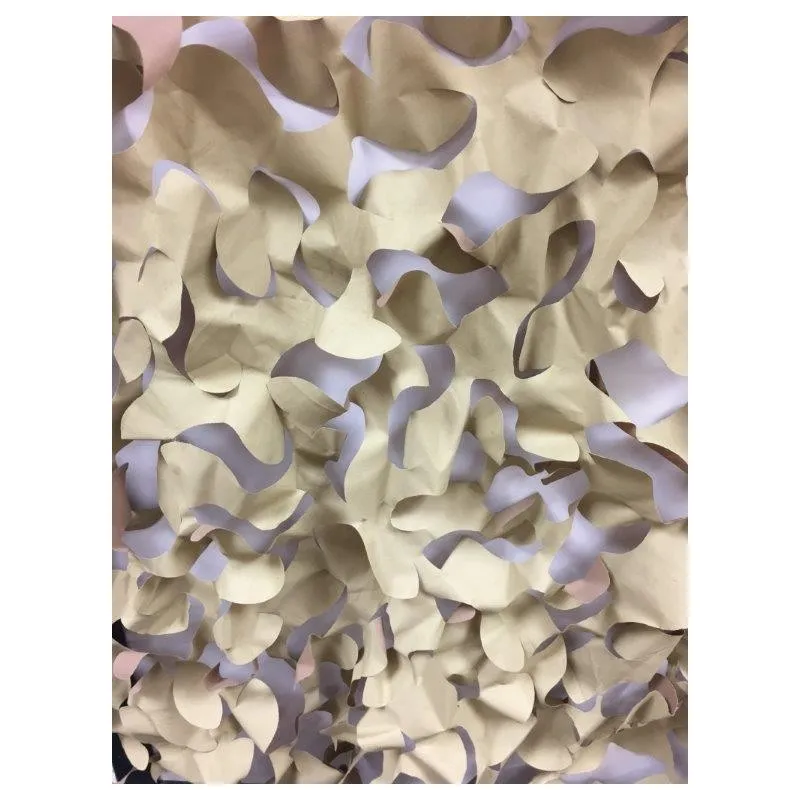 Siatka maskująca kolor - Pustynny, Rolka : 3M X 6M