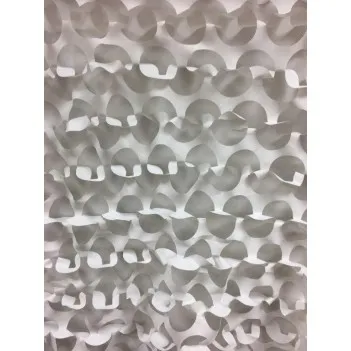 Siatka maskująca kolor - Biały , Rolka : 3M X 6M