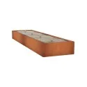 Corten сталь пруд с фонтаном ADCB3