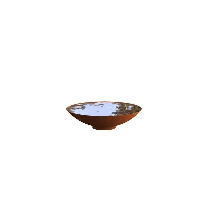 Corten Steel Water Bowl ADWNS2