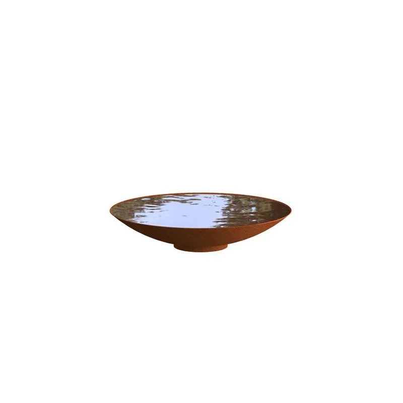 Corten Steel Water Bowl ADWNS3