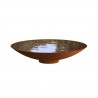 Corten ocel mísa s vodou ADWNS5