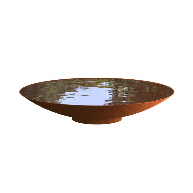 Corten Steel Water Bowl ADWNS6